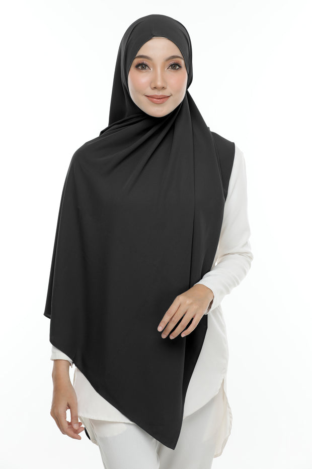 Heavy Chiffon (black)